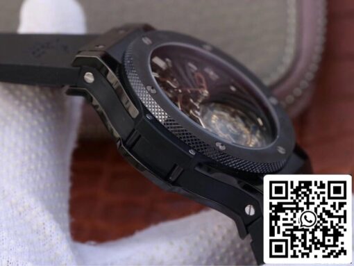 Hublot Big Bang Hollow Tourbillon 1:1 Best Edition Ceramic Skeleton Dial US Replica Watch