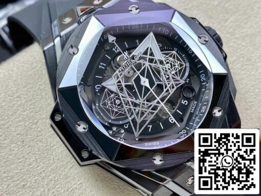 Hublot Big Bang Sang Bleu II 418.CX.1114.RX.MXM20 1:1 Best Edition BB Factory Black Ceramics US Replica Watch