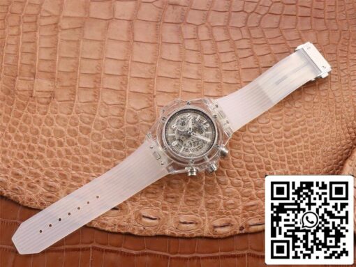 Hublot Big Bang Sang Bleu II 418.HX.2001.RX.MXM21 1:1 Best Edition BB Factory White Ceramics US Replica Watch