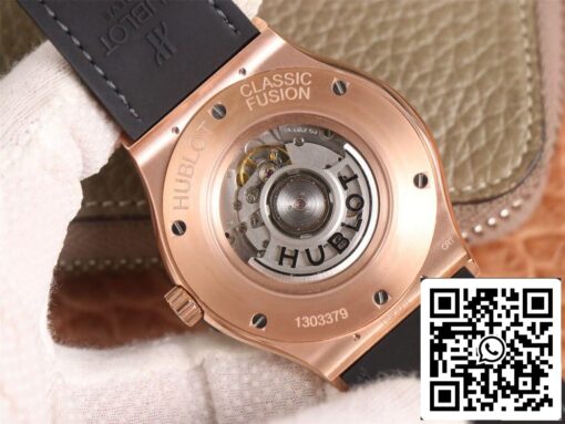 Hublot Classic Fusion 511.OX.7081.LR 1:1 Best Edition WWF Factory Dark Gray Dial US Replica Watch