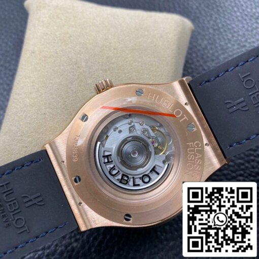 Hublot Classic Fusion 542.OX.7180.LR 42MM 1:1 Best Edition WWF Factory Rose Gold US Replica Watch