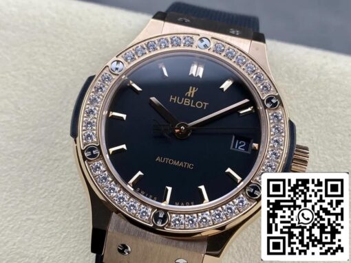 Hublot Classic Fusion 565.OX.1480.RX.1204 38MM 1:1 Best Edition HB Factory Diamond Bezel US Replica Watch