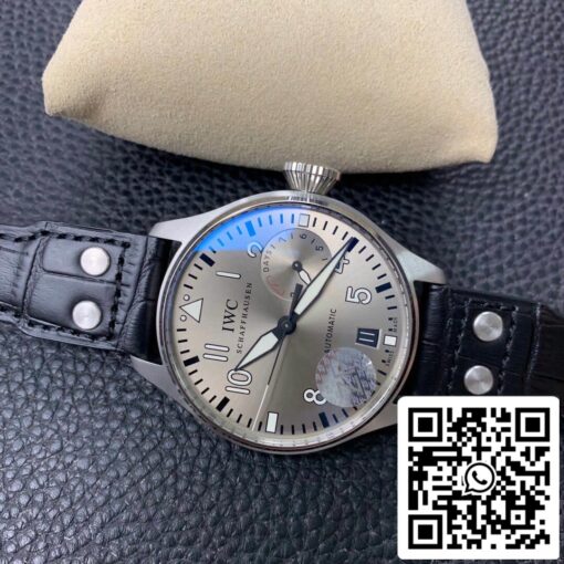 IWC Big Pilot IW500906 1:1 Best Edition ZF Factory Rhodium Dial US Replica Watch