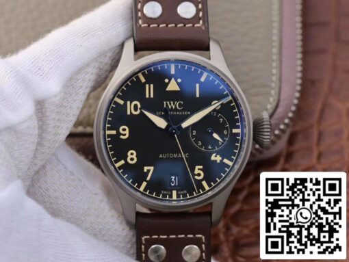 IWC Big Pilot IW501004 ZF Factory 1:1 Best Edition Swiss ETA51111 Black Dial US Replica Watch