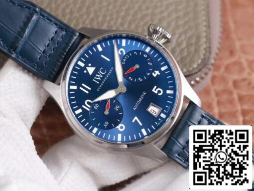 IWC Big Pilot IW501008 1:1 Best Edition ZF Factory Blue Dial Swiss ETA51111 US Replica Watch