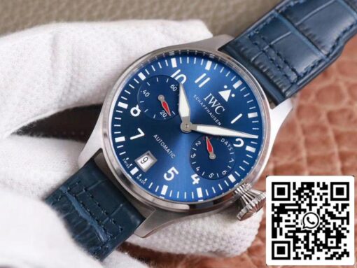 IWC Big Pilot IW501008 1:1 Best Edition ZF Factory Blue Dial Swiss ETA51111 US Replica Watch