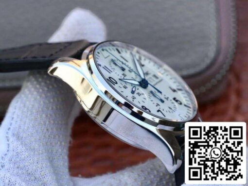 IWC Pilot Chronograph IW377725 ZF Factory 1:1 Best Edition Swiss ETA7750 Leather Watch Strap US Replica Watch