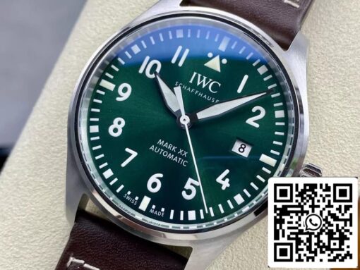 IWC Pilot IW328205 1:1 Best Edition M+ Factory Brown Strap US Replica Watch