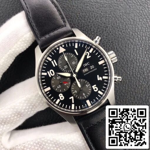 IWC Pilot IW377709 1:1 Best Edition ZF Factory Black Dial US Replica Watch