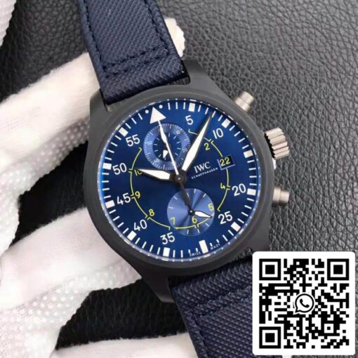 IWC Pilot IW389008 1:1 Best Edition ZF Factory Blue Dial US Replica Watch