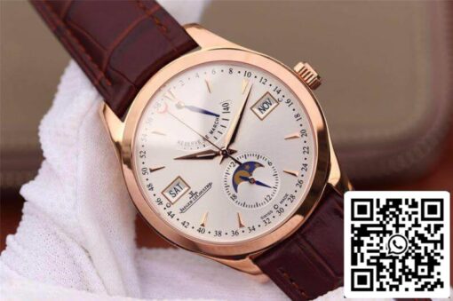 Jaeger-LeCoultre Master Calendar Men Watches 1:1 Best Edition Swiss ETA866 White Dial US Replica Watch