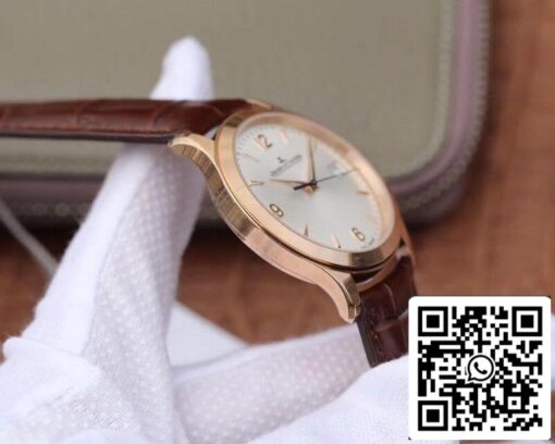 Jaeger LeCoultre Master Control Date Q1542520 18K Rosegold Case ZF Factory 1:1 Best Edition Swiss ETA9015 White Dial US Replica Watch