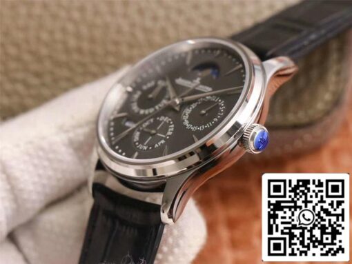 Jaeger LeCoultre Master Ultra Thin 130354J 1:1 Best Edition V9 Factory Gray Dial Swiss ETA868 US Replica Watch