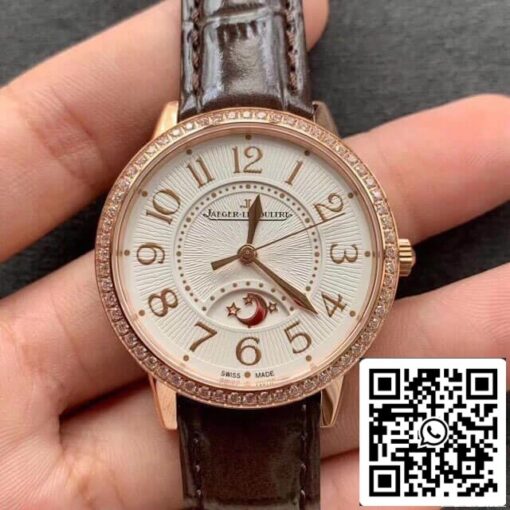 Jaeger LeCoultre Rendez Vous 3442440 1:1 Best Edition ZF Factory Rose Gold US Replica Watch