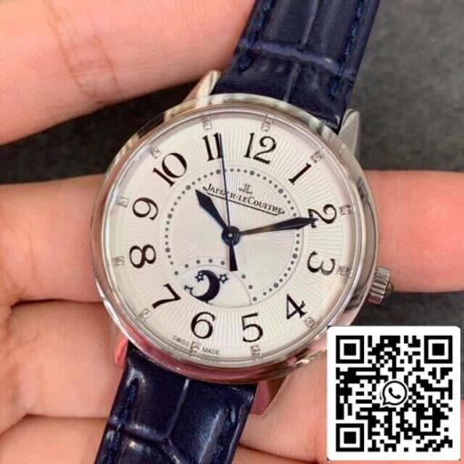 Jaeger LeCoultre Rendez Vous 3448410 1:1 Best Edition ZF Factory Silver Dial US Replica Watch