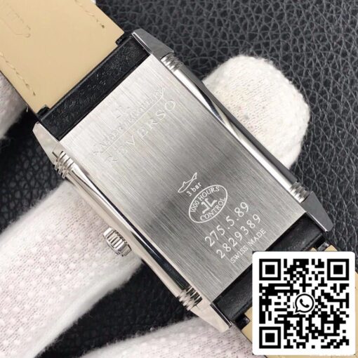 Jaeger LeCoultre Reverso Flip 1:1 Best Edition MG Factory Stainless Steel US Replica Watch