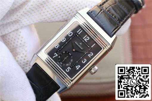 Jaeger LeCoultre Reverso Q3738470 1:1 Best Edition Black Dial US Replica Watch