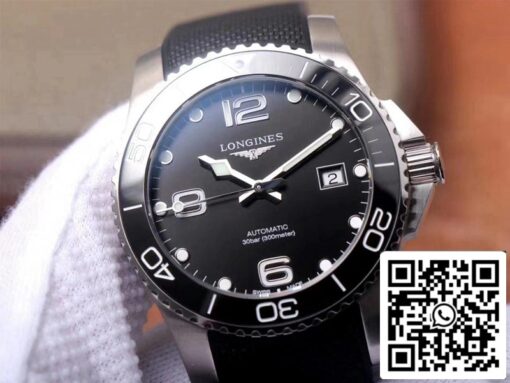 Longines Concas L3.781.4.56.9 1:1 Best Edition ZF Factory Black Dial Swiss ETA2824 US Replica Watch