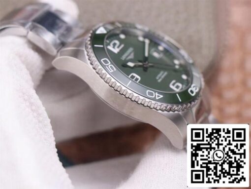 Longines Hydroconquest L3.781.4.06.6 1:1 Best Edition ZF Factory Green Dial Swiss L888.2 US Replica Watch