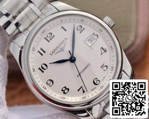 Longines Master Collection L2.793.4.78.6 1:1 Best Edition V9 factory white dial Swiss Cal.L888 US Replica Watch