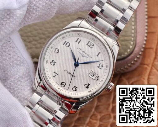 Longines Master Collection L2.793.4.78.6 1:1 Best Edition V9 factory white dial Swiss Cal.L888 US Replica Watch