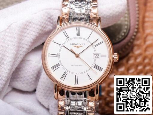 Longines Presence L4.921.1.11.7 1:1 Best Edition RM Factory White Dial Swiss ETA2892 US Replica Watch