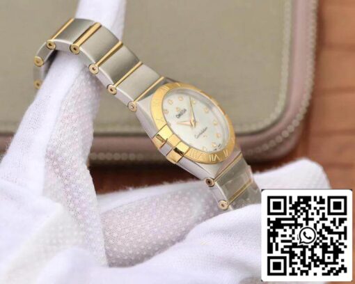 Omega Constellation 27mm Quartz Ladies 1371.71.00 TW Factory 1:1 Best Edition Swiss Eta Quartz 1376 US Replica Watch