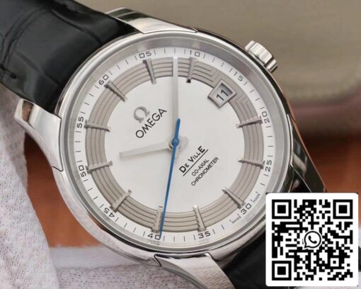 Omega De Ville 431.33.41.21.02.001 1:1 Best Edition VS Factory White Dial Swiss ETA8500 US Replica Watch