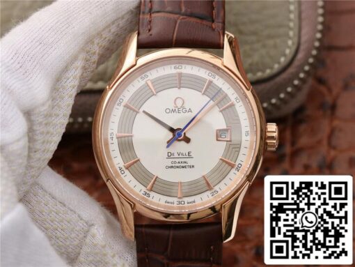 Omega De Ville 431.63.41.21.02.001 1:1 Best Edition VS Factory Red Gold US Replica Watch