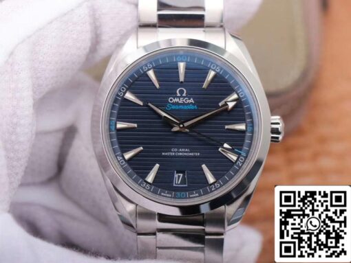 Omega Seamaster 220.10.41.21.03.001 1:1 Best Edition VS Factory Blue Dial Swiss ETA8900 US Replica Watch