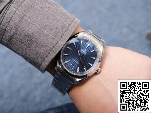 Omega Seamaster 220.10.41.21.03.001 1:1 Best Edition VS Factory Blue Dial Swiss ETA8900 US Replica Watch