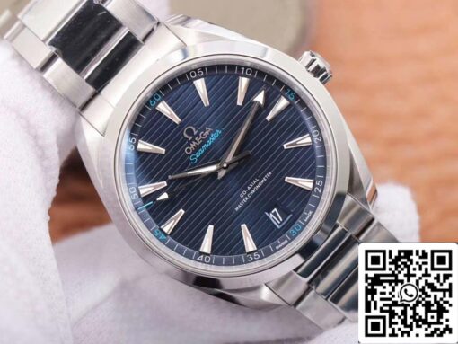 Omega Seamaster 220.10.41.21.03.001 1:1 Best Edition VS Factory Blue Dial Swiss ETA8900 US Replica Watch