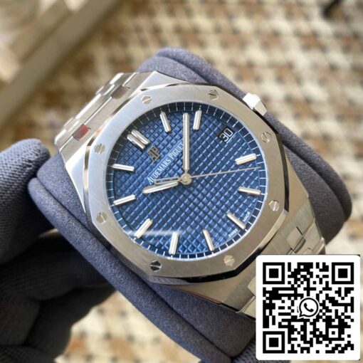 Audemars Piguet Royal Oak 15500ST.OO.1220ST.01 APS Factory V2 Blue Dial and White - Image 2