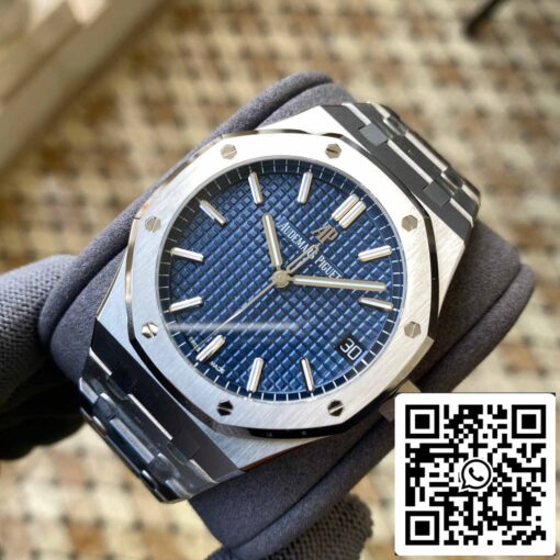 Audemars Piguet Royal Oak 15500ST.OO.1220ST.01 APS Factory V2 Blue Dial and White - Image 3