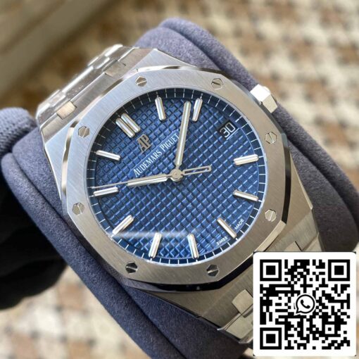 Audemars Piguet Royal Oak 15500ST.OO.1220ST.01 APS Factory V2 Blue Dial and White - Image 4