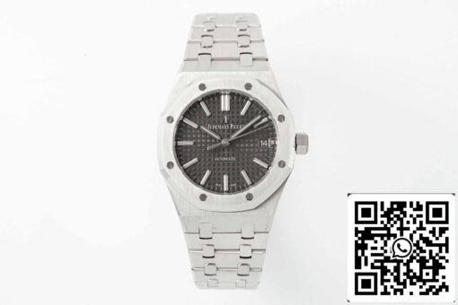 Audemars Piguet Royal Oak 15450ST.OO.1256ST.02 1:1 Best Edition APS Factory V3 Gray Ruthenium Dial