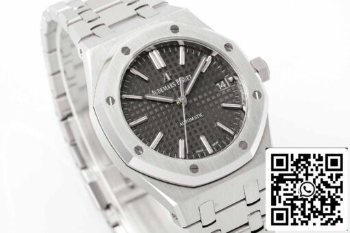 Audemars Piguet Royal Oak 15450ST.OO.1256ST.02 1:1 Best Edition APS Factory V3 Gray Ruthenium Dial - Image 2