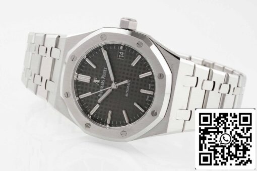 Audemars Piguet Royal Oak 15450ST.OO.1256ST.02 1:1 Best Edition APS Factory V3 Gray Ruthenium Dial - Image 5