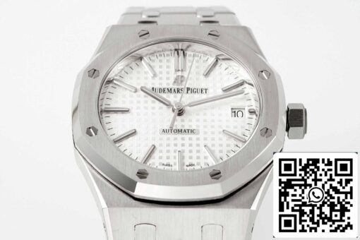 Audemars Piguet Royal Oak 15450ST.OO.1256ST.01 1:1 Best Edition APS Factory V3 Silver Dial - immagine 4