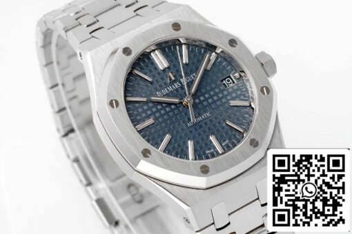 Audemars Piguet Royal Oak 15450ST.OO.1256ST.03 1:1 Best Edition APS Factory V3 Blue Dial - immagine 2