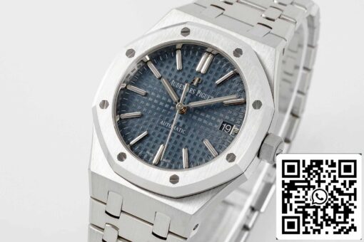 Audemars Piguet Royal Oak 15450ST.OO.1256ST.03 1:1 Best Edition APS Factory V3 Blue Dial - immagine 3