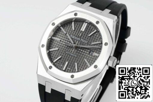 Audemars Piguet Royal Oak 15400OR APS Factory V3 1:1 Best Edition 3120 movement Grey dial - Image 2