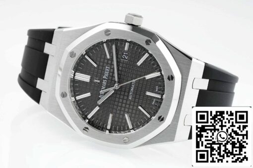 Audemars Piguet Royal Oak 15400OR APS Factory V3 1:1 Best Edition 3120 movement Grey dial - Image 4