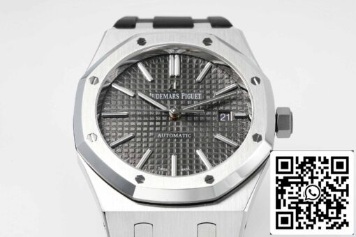 Audemars Piguet Royal Oak 15400OR APS Factory V3 1:1 Best Edition 3120 movement Grey dial - Image 5