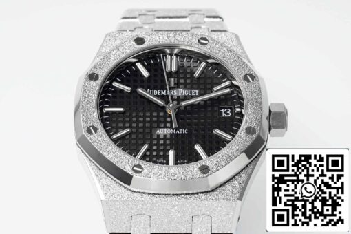 Audemars Piguet 15454 Frost Gold 1:1 best edition black dial - Image 2