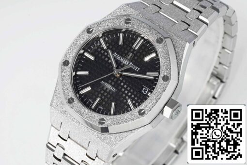 Audemars Piguet 15454 Frost Gold 1:1 best edition black dial - Image 3