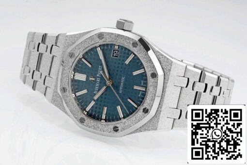 Audemars Piguet 15454 Frost Gold 1:1 best edition Blue dial - 이미지 4