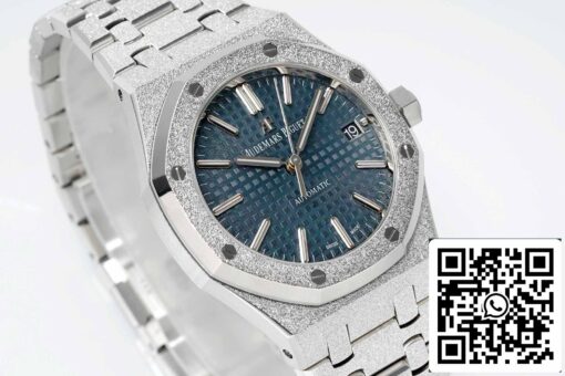 Audemars Piguet 15454 Frost Gold 1:1 best edition Blue dial - 이미지 5