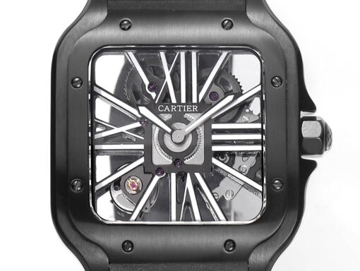 Cartier santos Skeleton 40mm  CRWHSA0009 TO119129 THB Factory 1:1 Best Edition - immagine 2