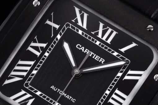 Cartier De Santos WSSA0039 Leather Strap BV Factory 1:1 Best Edition 9019 Movement - 이미지 9